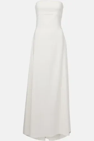 Jacquemus Draped bustier gown