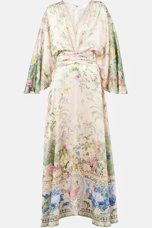Camilla Crystal-embellished silk maxi dress