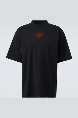 Balenciaga Logo cotton jersey T-shirt
