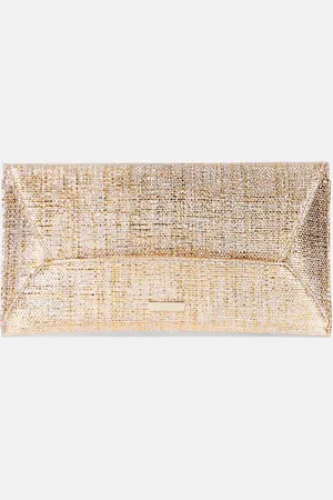 Aquazzura Logo clutch