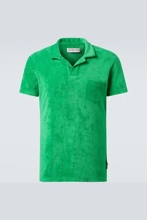 Orlebar Brown Cotton terry polo shirt