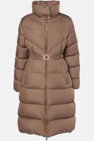 Moncler Brou belted down coat