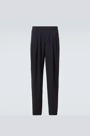 Giorgio Armani Pleated tapered pants
