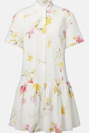Erdem Floral cotton minidress