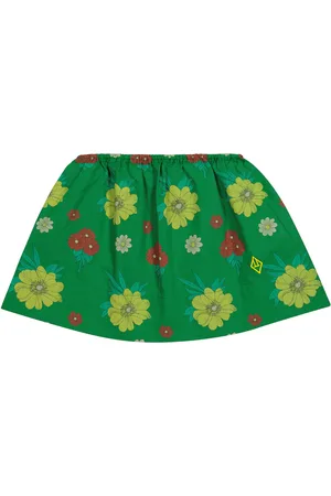 The Animals Observatory Impala floral cotton skirt