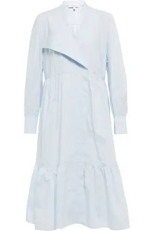Dorothee Schumacher Ruffled cotton poplin shirt dress