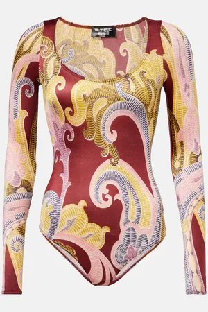 Wolford X Etro printed bodysuit