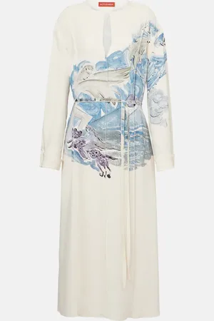 Altuzarra Poppy printed silk midi dress