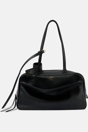 Balenciaga Carrie Medium leather bowling bag