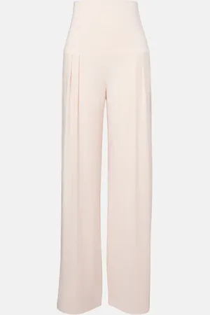 Norma Kamali High-rise wide-leg pants