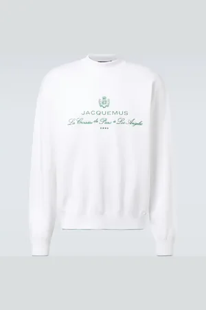 Jacquemus Venice logo embroidered sweatshirt