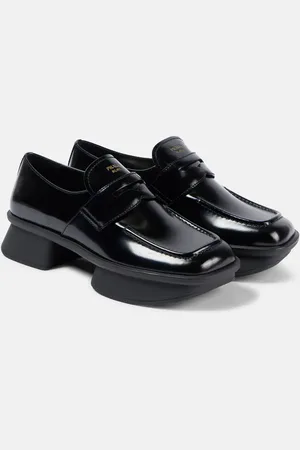Prada Equal leather penny loafers