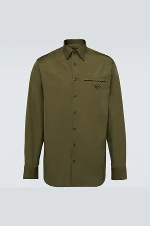 Prada Logo cotton shirt