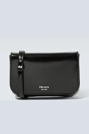Prada Mini leather crossbody bag