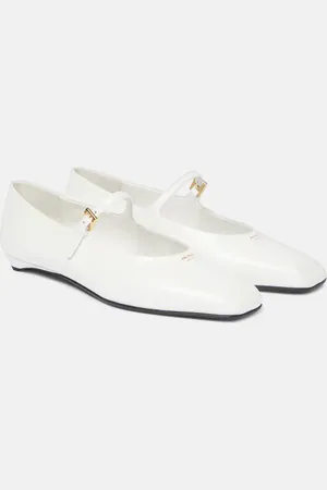 Prada Leather Mary Jane flats
