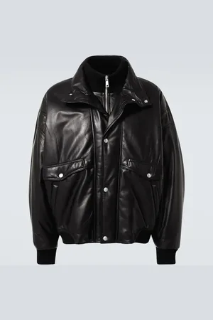 Prada Leather bomber jacket