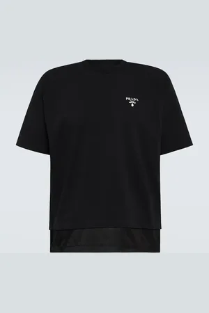 Prada Logo cotton T-shirt