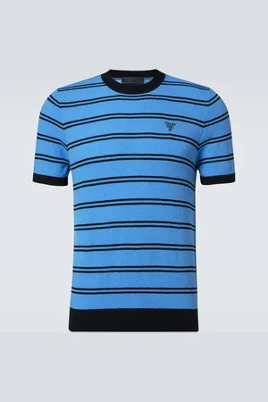 Prada Striped cotton and silk shirt