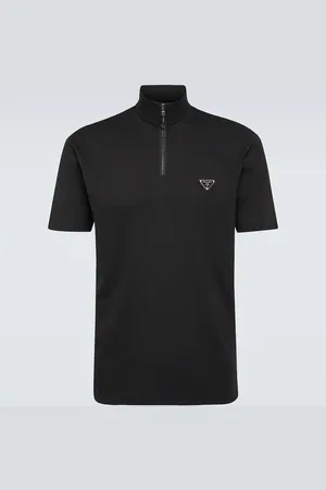 Prada Zip-up polo shirt