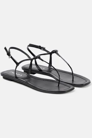 Prada Patent leather thong sandals