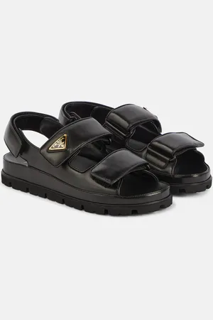 Prada Quilted leather sandals