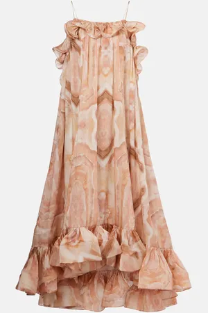 ZIMMERMANN Illuminate printed silk maxi dress