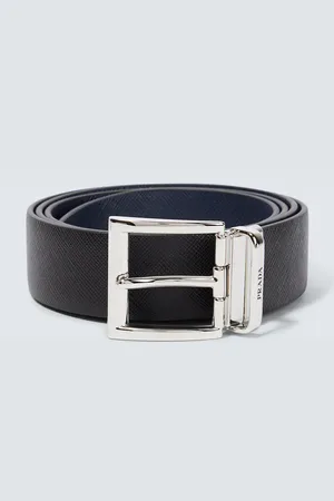 Prada Reversible saffiano leather belt