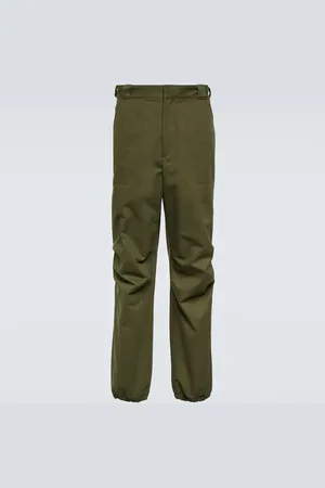 Prada Cotton tapered pants
