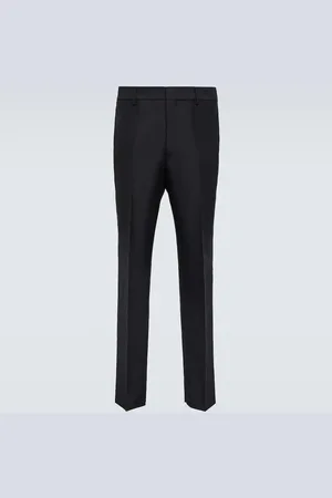 Prada Mohair and wool slim pants