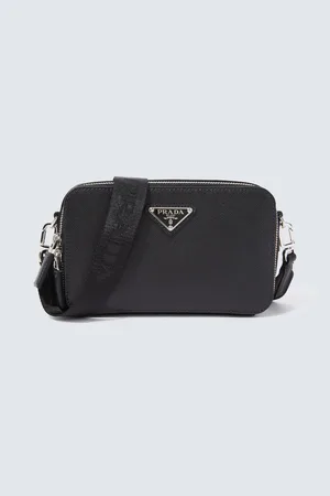 Prada Brique leather crossbody bag