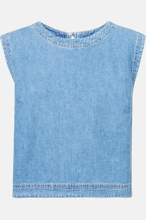 Velvet Loren denim top