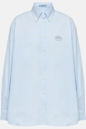 Prada Logo cotton shirt