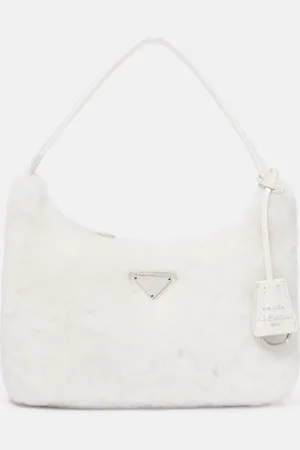 Prada Re-Edition 2000 shearling shoulder bag