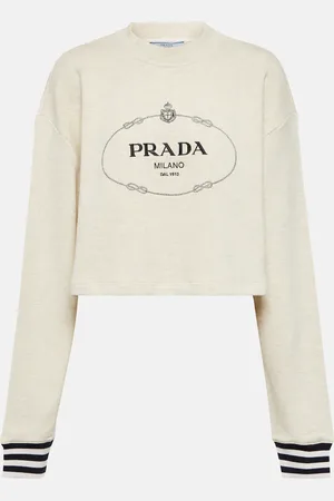 Prada Logo cotton sweater