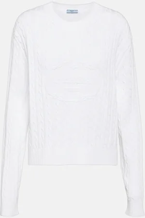 Prada Logo cotton sweater
