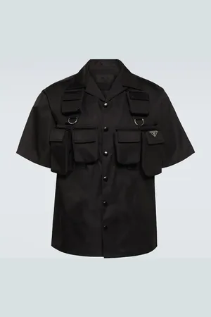 Prada Re-Nylon bowling shirt