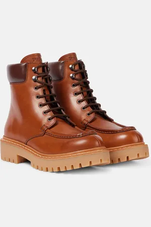 Prada Leather combat boots