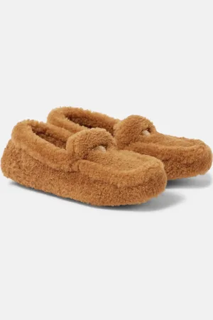 Prada Shearling driving loafers
