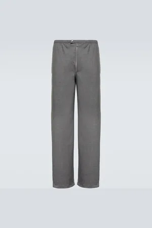 Prada Virgin wool straight pants