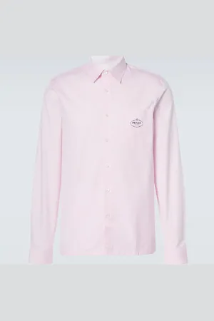 Prada Logo cotton Oxford shirt
