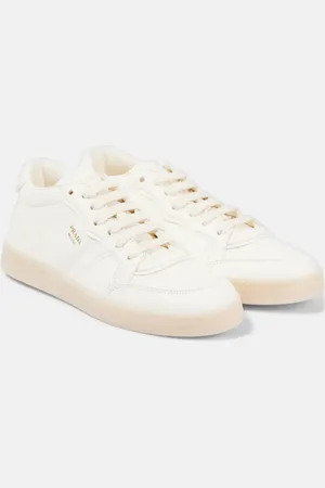 Prada Logo leather sneakers