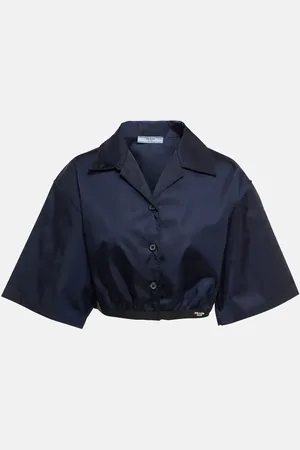 Prada Re-Nylon cropped shirt
