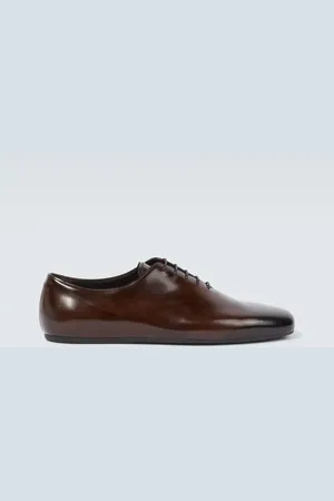 Prada Brushed leather Oxford shoes