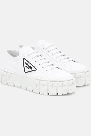 Prada Wheel gabardine sneakers