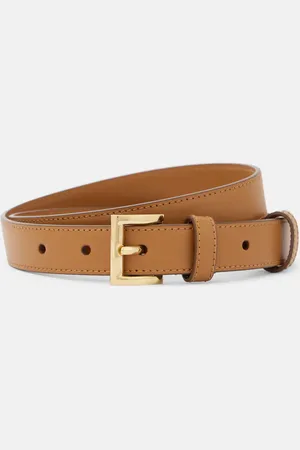 Prada Logo leather belt