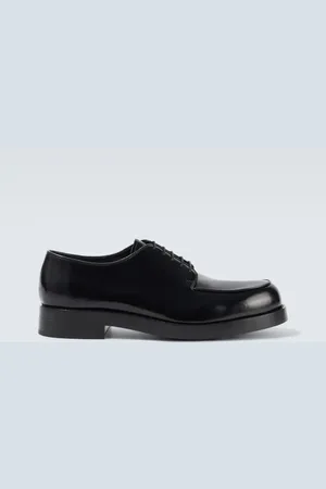 Prada Brushed leather Derby shoes