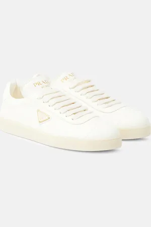 Prada Lane leather sneakers