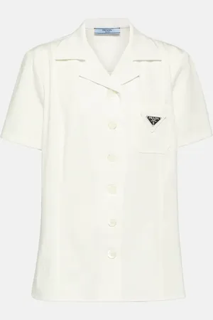 Prada Logo cotton shirt
