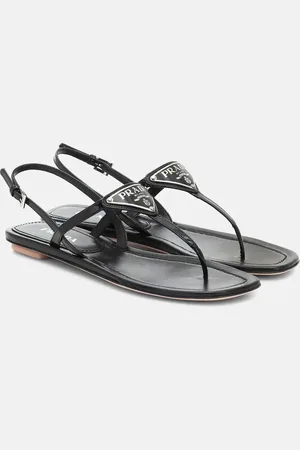 Prada Patent leather thong sandals