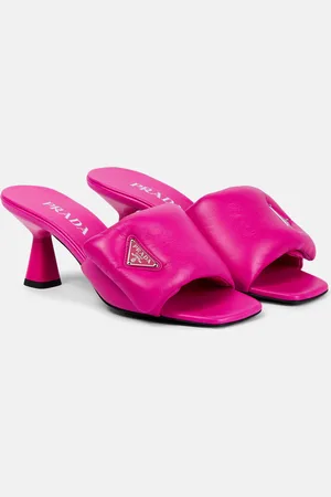 Prada Padded leather mules